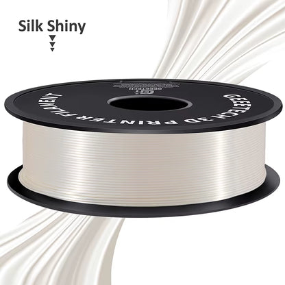 3D Silk PLA Filament 1Kg1.75Mm Spool Wire for 3D Printer Material,Safety, Vacuum Packaging, Special Color, Bubble Free